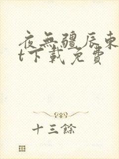夜无疆辰东txt下载免费