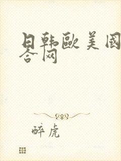 日韩欧美国产综合网