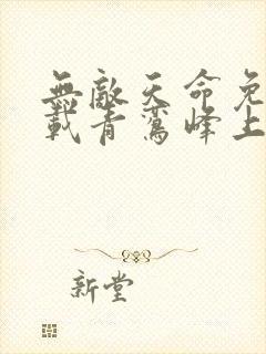 无敌天命免费下载青鸾峰上封面