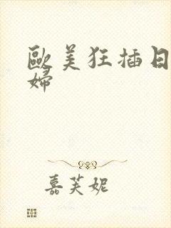 欧美狂插日本少妇