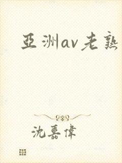 亚洲av老熟妇