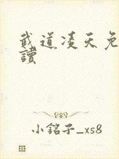 武道凌天免费阅读封面