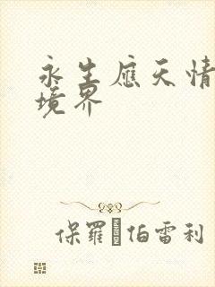 永生应天情什么境界