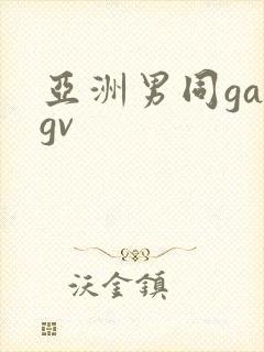 亚洲男同gaygv封面