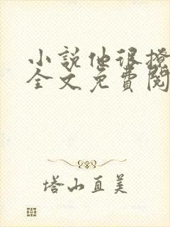 小说他很撩很宠全文免费阅读