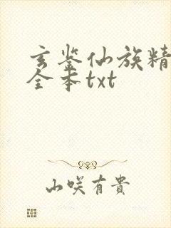 玄鉴仙族精校版全本txt