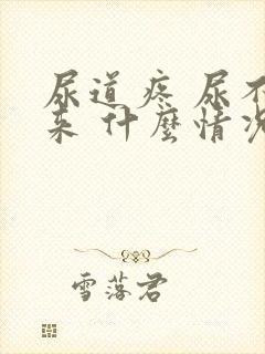 尿道疼 尿不出来 什么情况