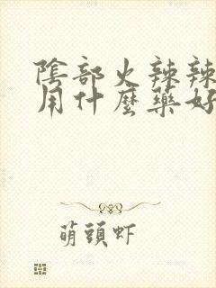 阴部火辣辣的疼用什么药好