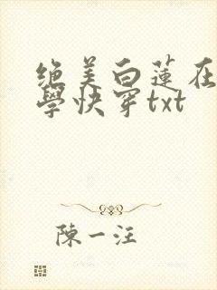 绝美白莲在线教学快穿txt封面