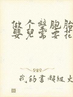 做个双胞胎试管婴儿需要花多少钱