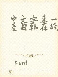 中文字幕一区国产日韩在线封面