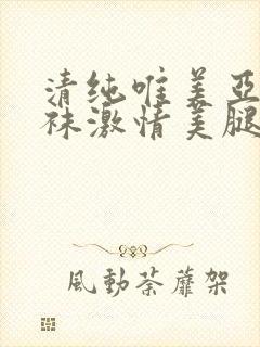 清纯唯美亚洲丝袜激情美腿