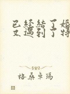 已经结了婚但是又遇到了特别喜欢的人怎么办