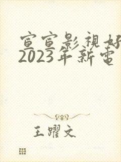 宣宣影视好看的2023年新电视剧网址封面
