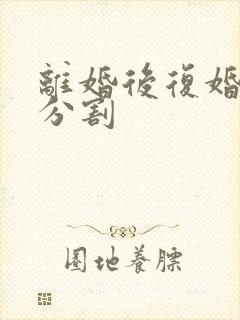 离婚后复婚财产分割