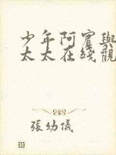 少年阿宾与房东太太在线观看