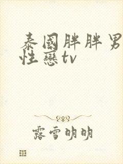 泰国胖胖男男同性恋tv