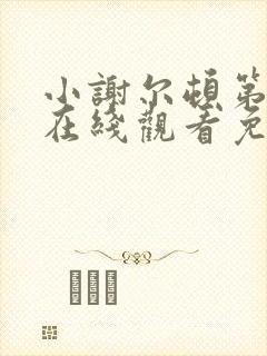 小谢尔顿第一季在线观看免费