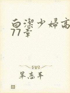 白洁少妇高义第77章