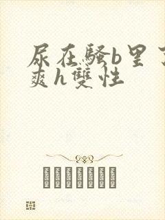 尿在骚b里了好爽h双性