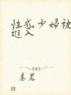 性感少妇被猛烈进入