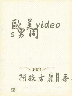 欧美videos男同