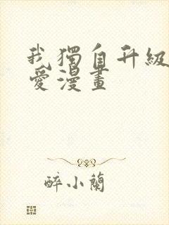 我独自升级漫画爱漫画