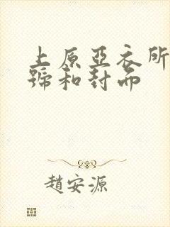 上原亚衣所有番号和封面封面