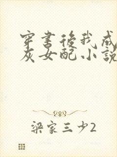 穿书后我成了炮灰女配小说