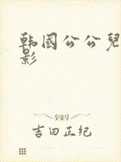 韩国公公儿媳电影