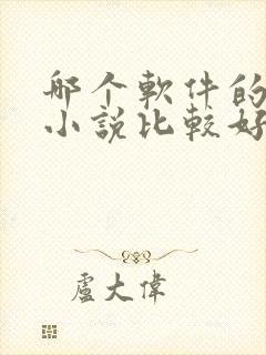 哪个软件的有声小说比较好