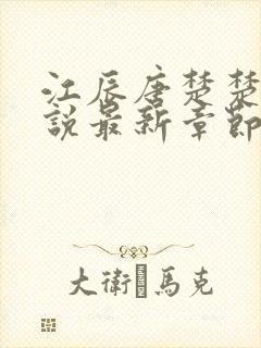 江辰唐楚楚的小说最新章节