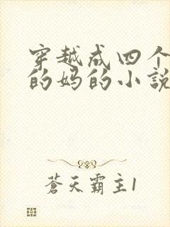 穿越成四个孩子的妈的小说