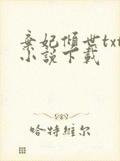 弃妃倾世txt小说下载封面