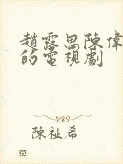 赵露思陈伟霆演的电视剧