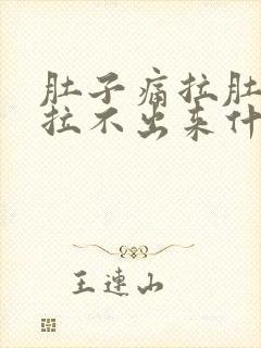 肚子痛拉肚子又拉不出来什么原因