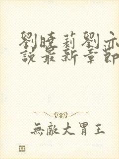 刘晓莉刘亦菲小说最新章节免费阅读封面