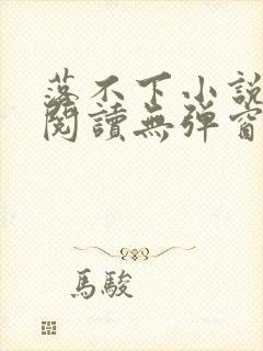 落不下小说在线阅读无弹窗