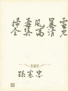 扫毒风暴电视剧全集高清免费影院