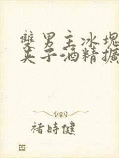 双男主冰块棉签夹子酒精扩张器封面