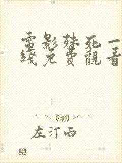 电影殊死一搏在线免费观看