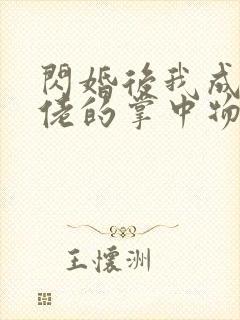 闪婚后我成了大佬的掌中物短剧免费