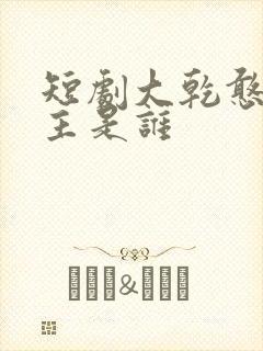 短剧大乾憨婿男主是谁