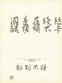 国产在线丝袜美腿视频不卡