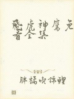 飞虎神鹰免费观看全集