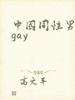 中国同性男男黄gay封面