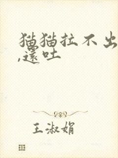 猫猫拉不出屎尿,还吐