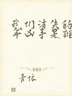 我们消失的那一年凶手是谁