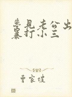 梦见老公出轨我暴打小三