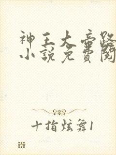 神王大帝路一平小说免费阅读全文封面